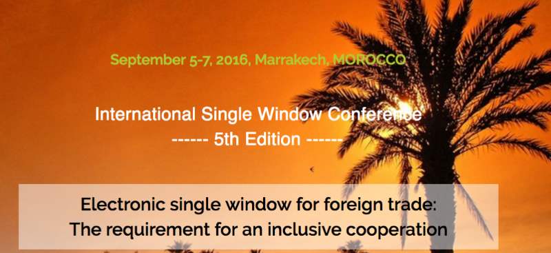 Single window Morroco 2016